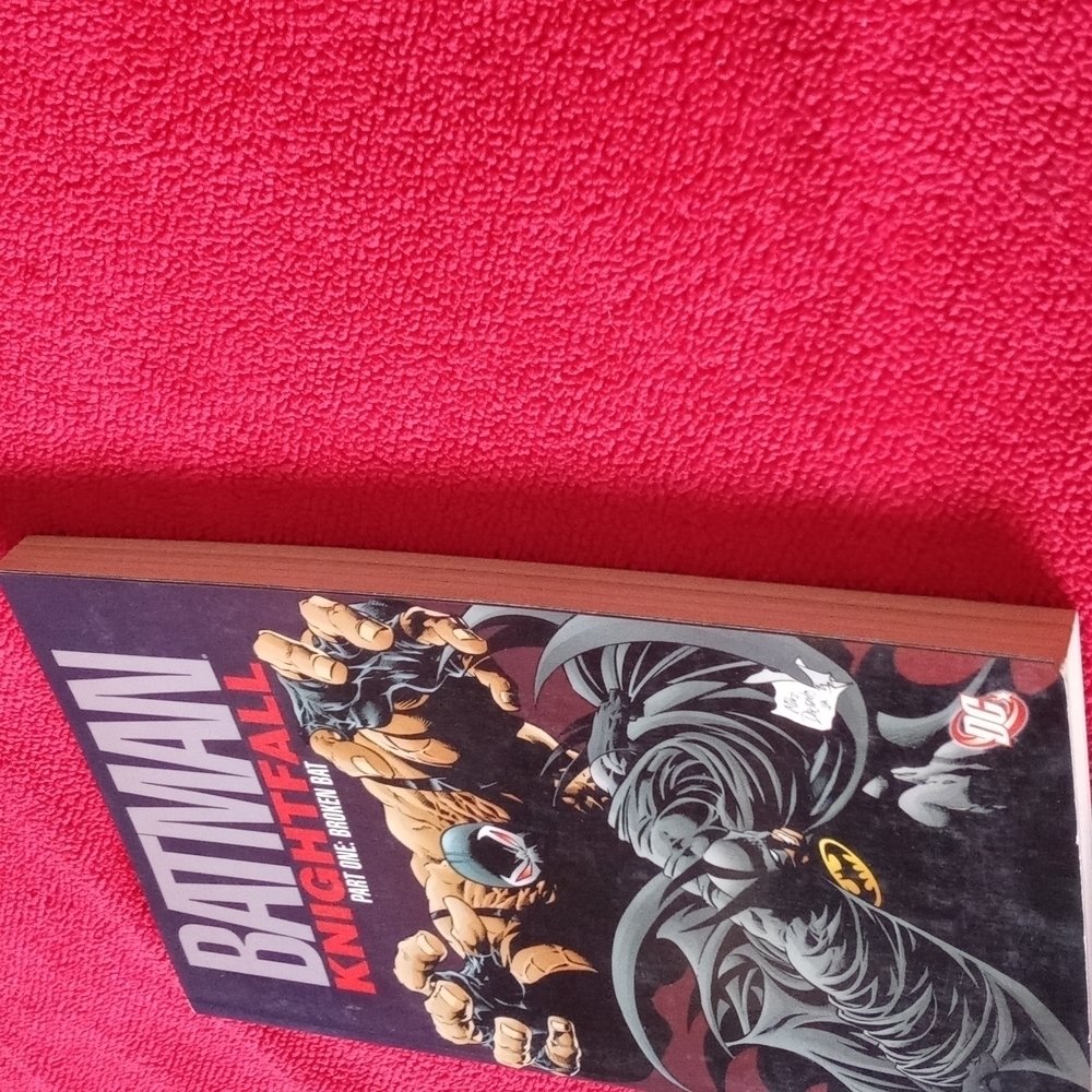 New Batman nightfall vol 1 DC comics broken bat dough